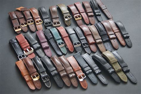 custom handmade watch straps.